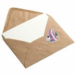 Наклейки деревянные МОРСКИЕ ЖИТЕЛИ, 9 штук, ассорти, ОСТРОВ СОКРОВИЩ, 662283