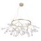 Подвесная люстра Crystal Lux Evita SP45 D Gold/Transparent