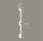 Cosca Decor. Панель RP015, 156х12x2800мм, Экополимер