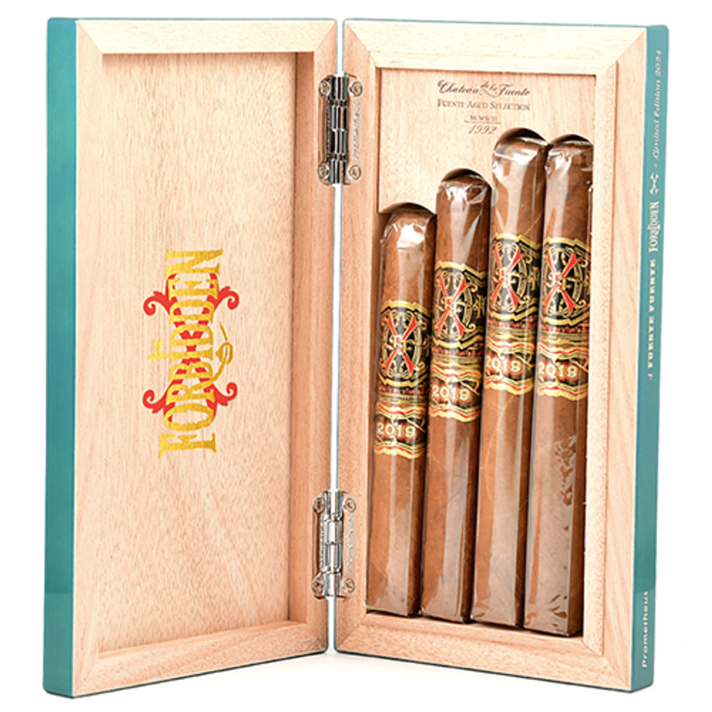 FFOX Fuente Fuente Opus X Story 4 Set Cigars Blue