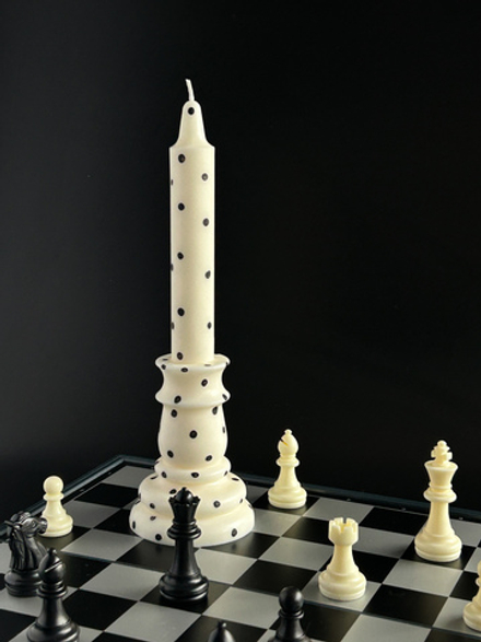 Античная свеча Polka Dot