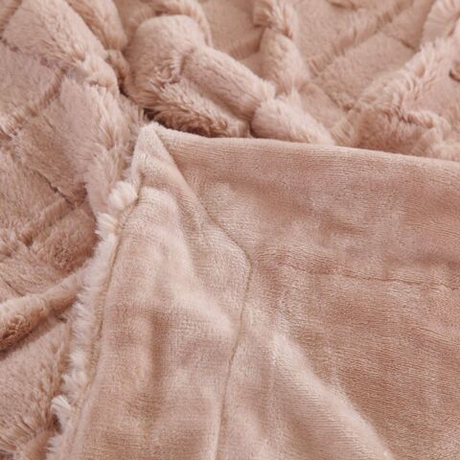 Плед 220х240 Sofi De MarkO Мадлен бежевый