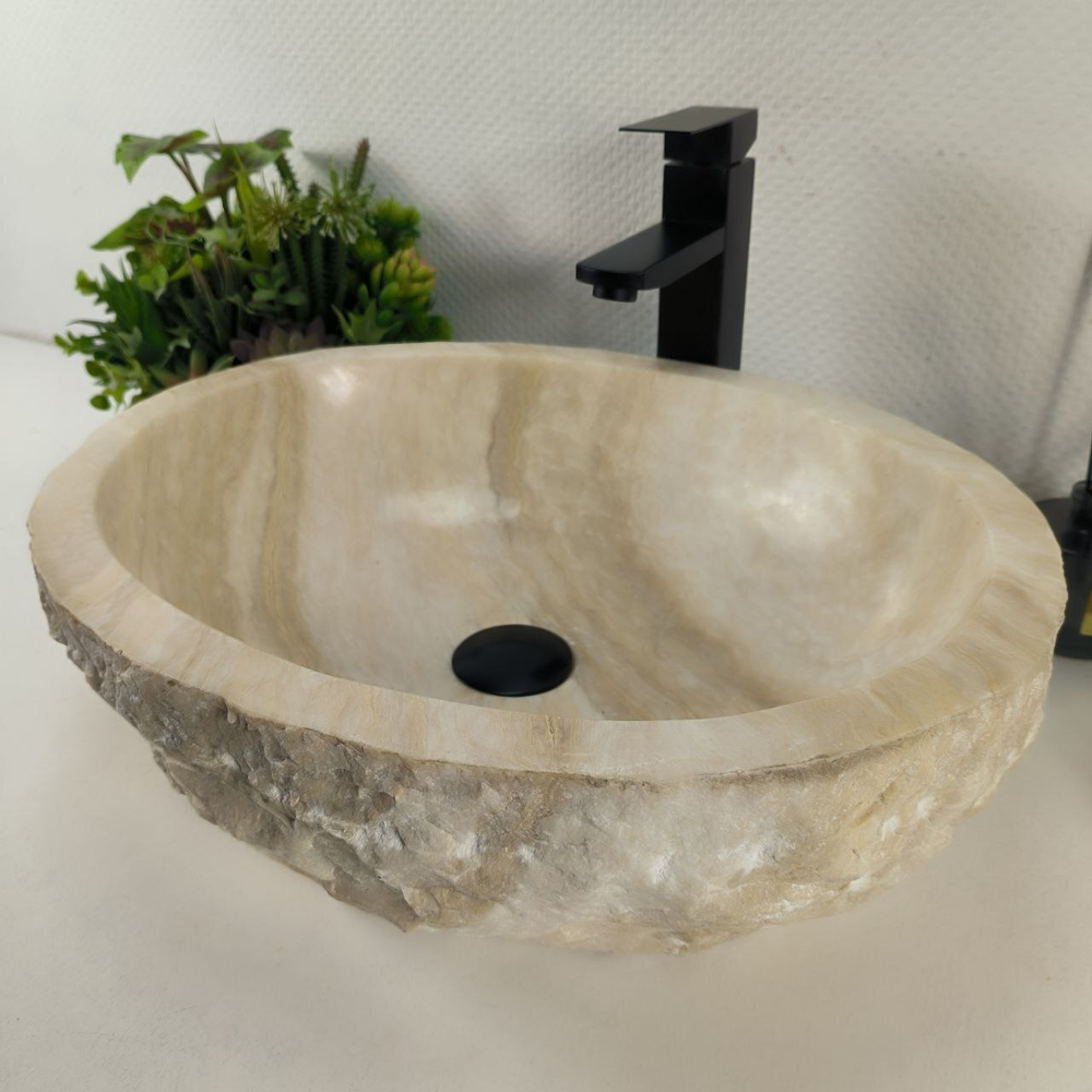Раковина из оникса Erozy White EO-64302 51*41*15 0213