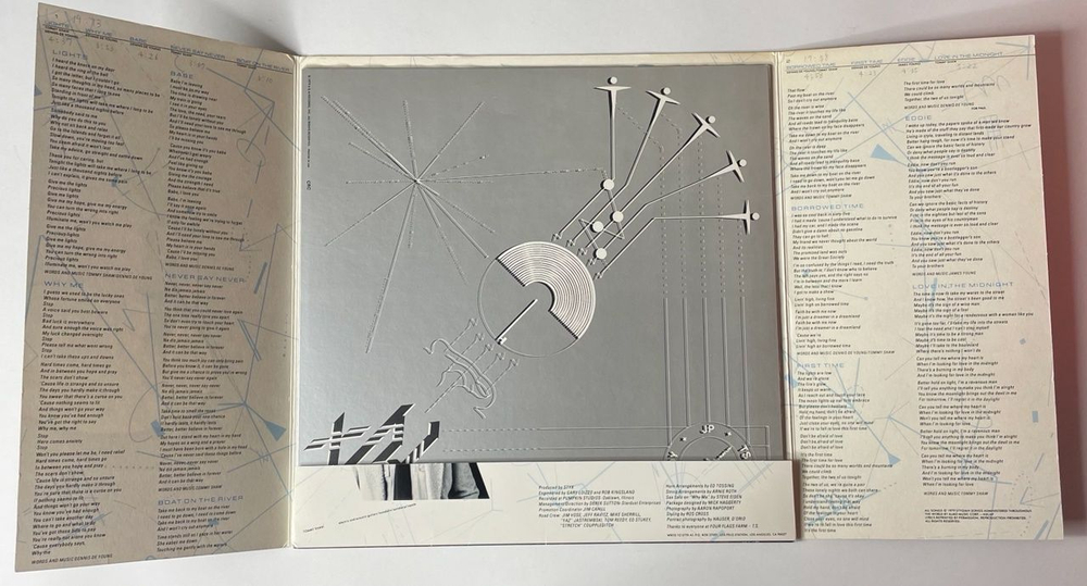 Винтажная виниловая пластинка LP Styx Cornerstone (USA 1979)