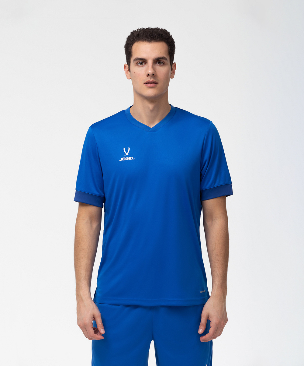 Футболка игровая DIVISION PerFormDRY Union Jersey, синий/темно-синий/белый