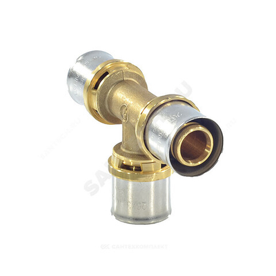 Тройник для МП/PE-X труб латунь пресс Дн 32 RM150 Giacomini RM150Y011
