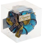 Новогодний шар «Волшебное сияние» 8 см, Сапфир