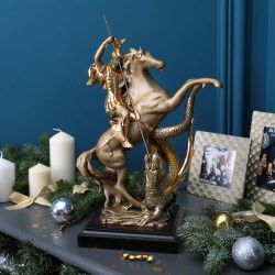 Статуэтка Георгий Победоносец Бронза