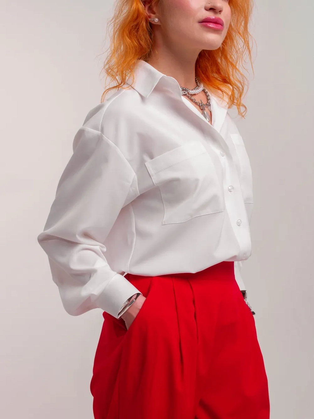 Брюки палаццо для стилистов устойчивые к порошку