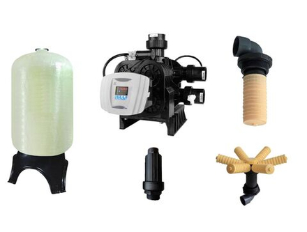 Комплект МоноКит : клапан с таймером RUNXIN F112B1, корпус фильтра 3672 - Осветление / обезжелезивание