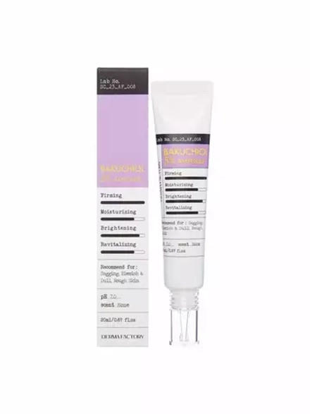 Регенерирующая ампульная сыворотка для лица с бакучиолом Derma Factory Bakuchiol 5% Ampoule
