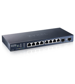 Мультигигабитный Smart L3 Lite коммутатор Zyxel NebulaFlex XMG1915-10E, 8xRJ-45: 1/2.5G, 2xSFP+, бесшумный (без вентилятора)