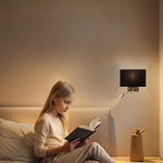 Citiluх Декарт CL704301 Бра с чёрным абажуром и диммером