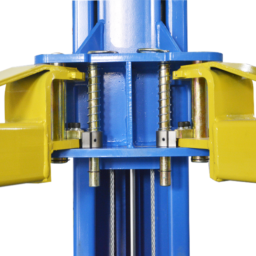 A245CHM (PEAK 210CHX) Подъемник двухстоечный, с регулируемой высотой колонны 4.5 т. (Красный)