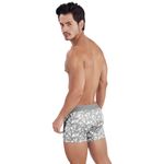 Мужские трусы хипсы серые с принтом Clever GRACE TRUNKS 145612