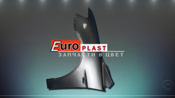 серое левое крыло Mitsubishi Lancer 2007-2012
