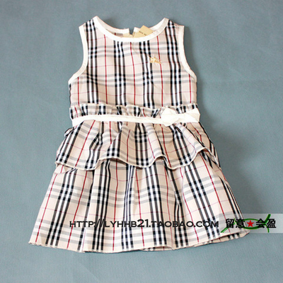 Сарафан детский с контрастной окантовкой и поясом-бантом