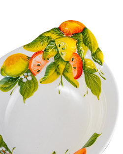 Салатник 21см Edelweiss Лимоны и апельсины