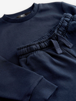 Толстовка и джоггеры в комплекте для мальчика Next N35-031, Темно-синий