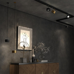 358977 PORT NT22 264 черный Трехфазный трековый светильник с переключ. цв. температуры IP20 LED 3000К\4000К\6000К 12W вниз + 3W вверх 110-265V GIRO