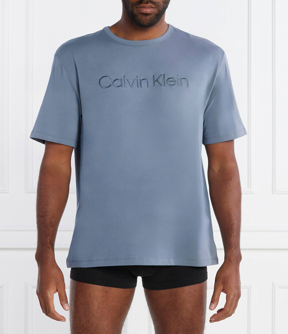 Футболка Calvin Klein Underwear - голубой(000NM2501E)