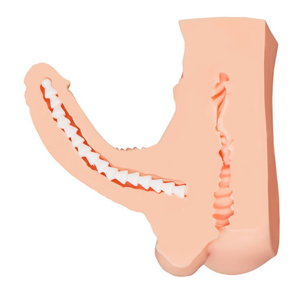 Торс с фаллоимитатором 25х22см ToyFa Juicy Pussy Manuel 893050