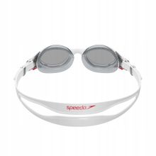 Очки для плав. SPEEDO Biofuse 2.0, 8-00233214500, ДЫМЧАТЫЕ линзы, белая оправа
