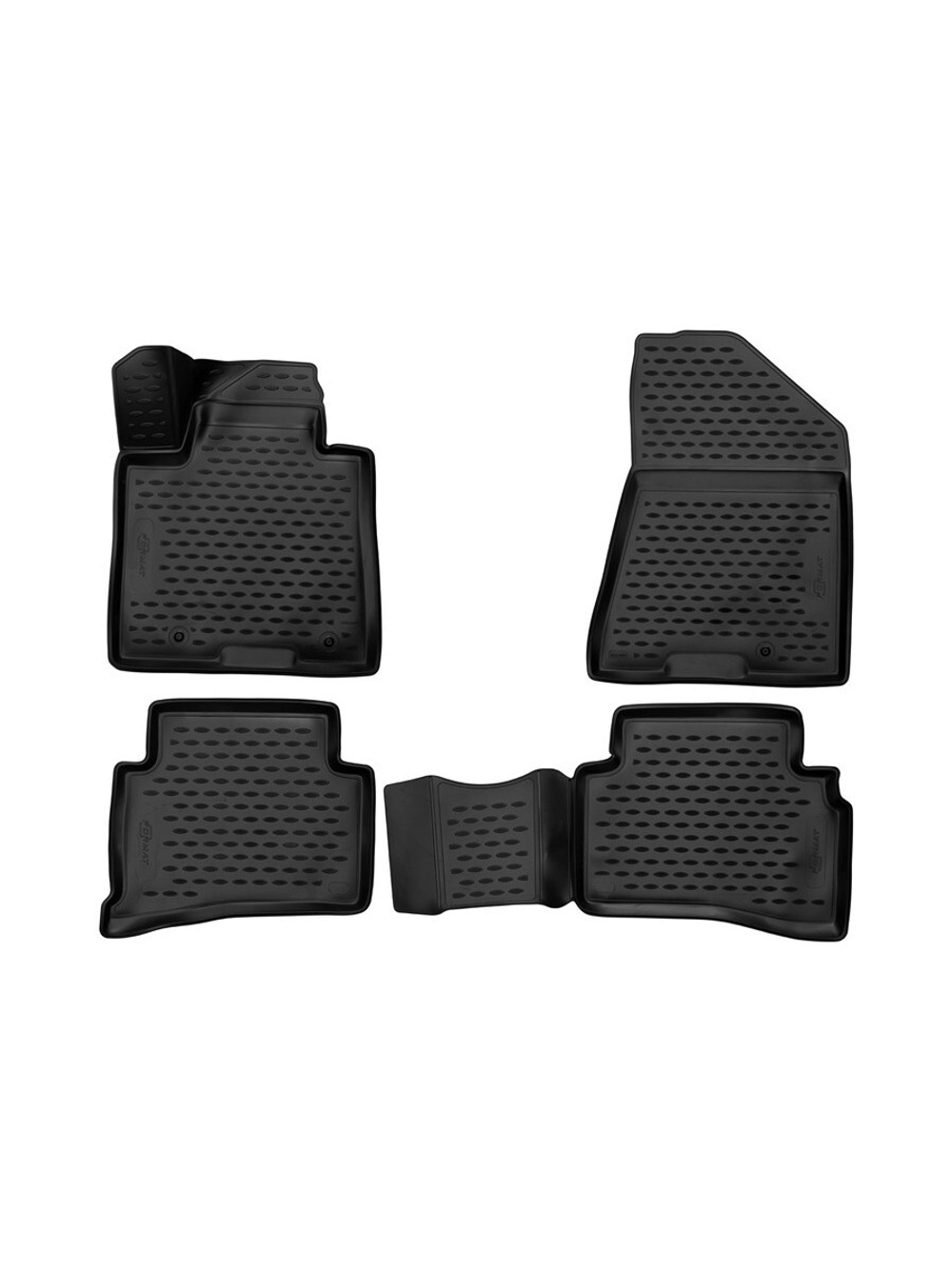 Коврики в салон для KIA Sportage (IV, Ivr) , 2015-, 4 шт. (Повышенная устойчивость, повышенная износостойкост FORMAT.CARKIA00005