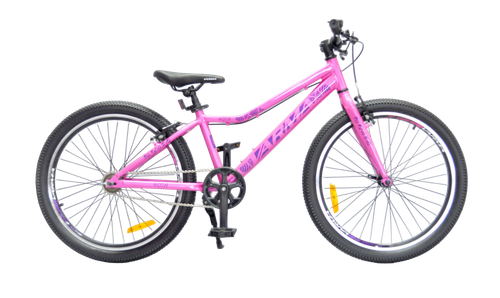 Вело 24" VARMA 401A розовый р.12,5 1ск ал.