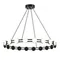 SL6610.403.20 Светильник подвесной ST-Luce черный/белый LED 1*40W 4000K MONRO