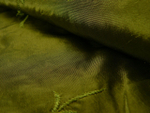 Ткань Тафта вышитая темно-зеленая арт. 326286
