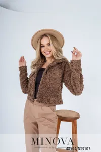 Куртка 3107-коричневый Minova