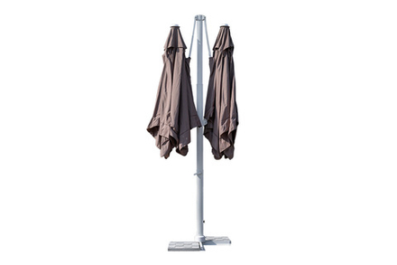 Зонт Gardeck двойной Мадрид 3*3м, песочный, 3000х3000