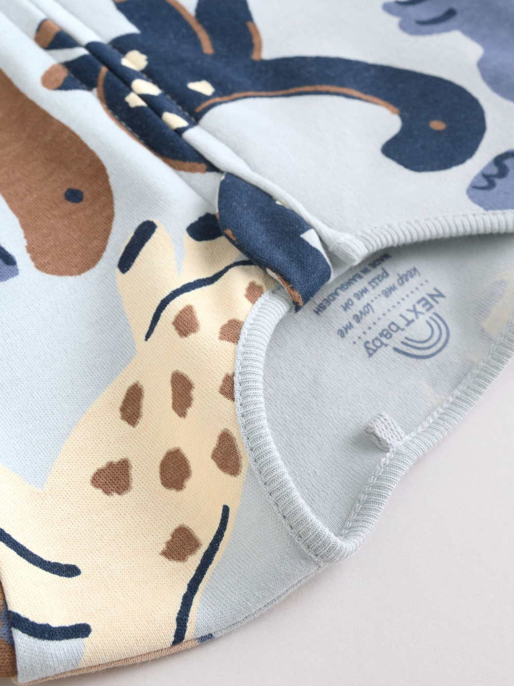 Комбинезон / Cлип для малышей Next F35-918, 4 шт., Молочный, Синий