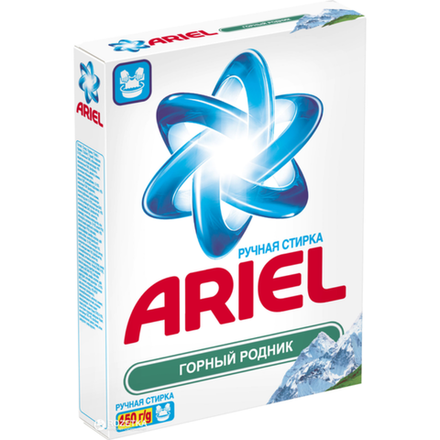 Стиральный порошок Ariel Горный родник Ручная стирка 450 гр