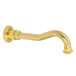 Излив для ванны Migliore Ricambi 17985 23 см. золото с отражателем