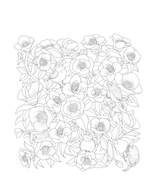 Sunlight of a spring day. Coloring Book