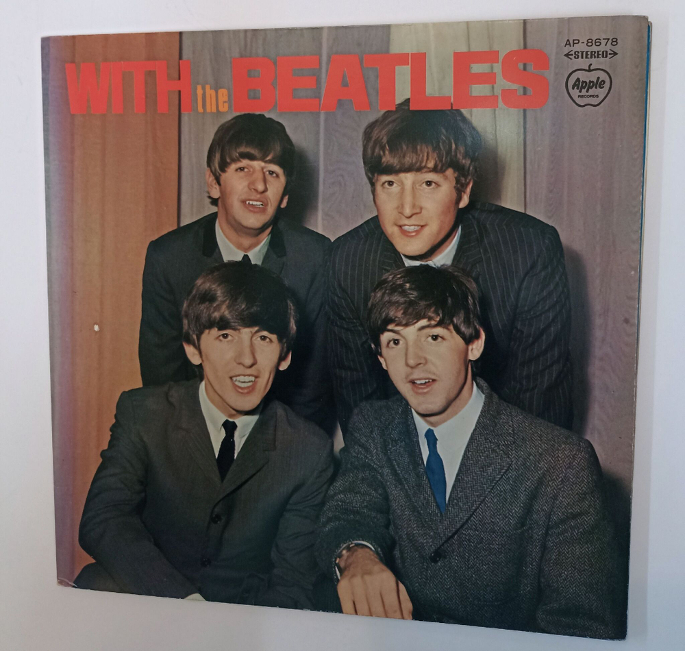 Винтажная виниловая пластинка LP With The Beatles (Japan 1973) (No Obi)