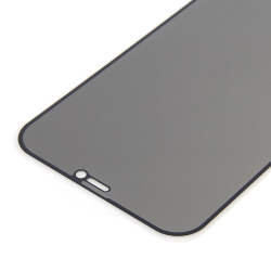 Защитное стекло анти-шпион для iPhone 12 Pro Max, 2,5D Full Glue