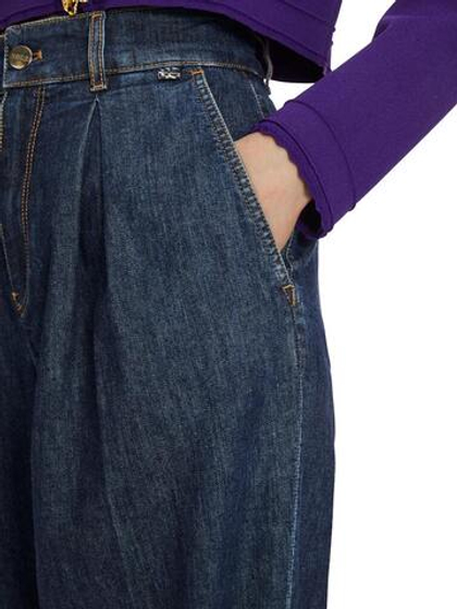 Marc Cain Джинсы из легкого денима с защипами