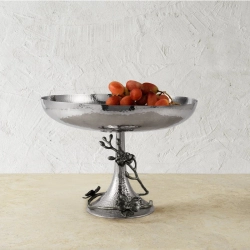 Фруктовница на ножке Black Orchid (29.2 см)