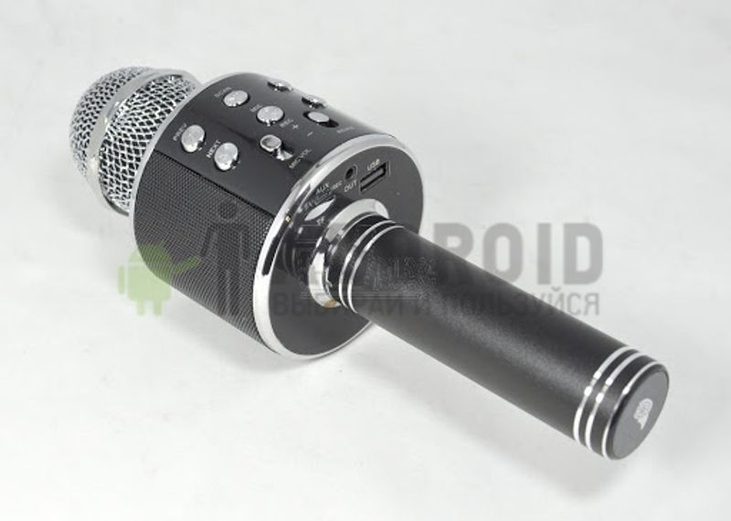 Беспроводной микрофон для караоке WS-858 (Black)