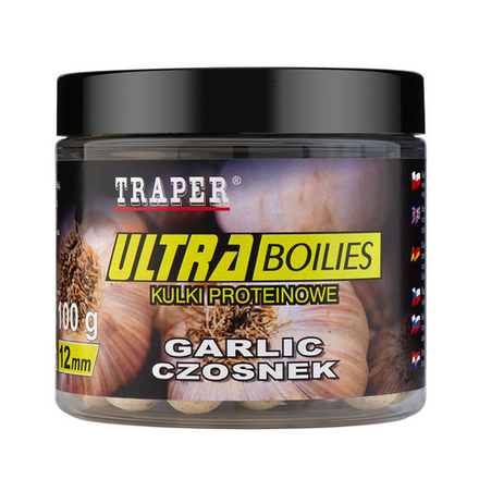 Бойлы TRAPER Ultra чеснок 12мм 100гр