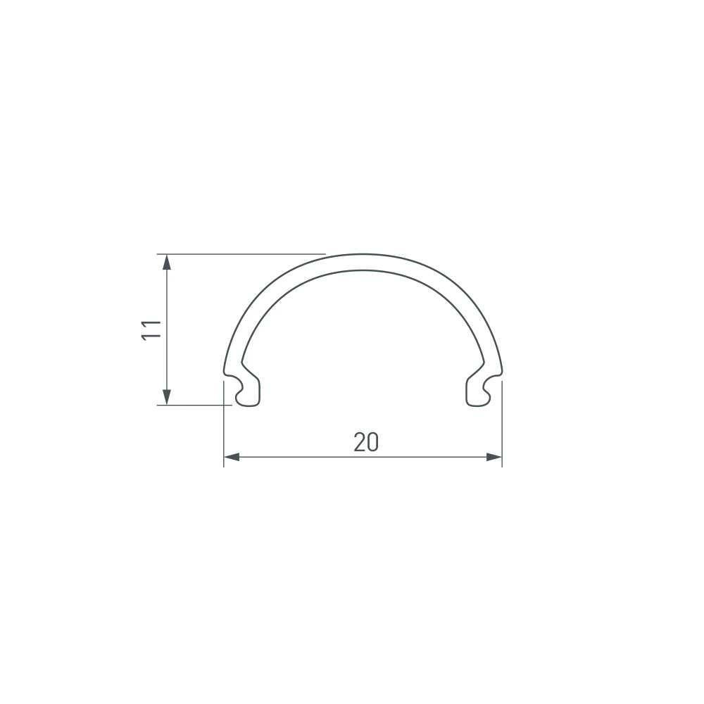 Экран SL-LINE-2011-2500 Round OPAL (Arlight, -) 020488