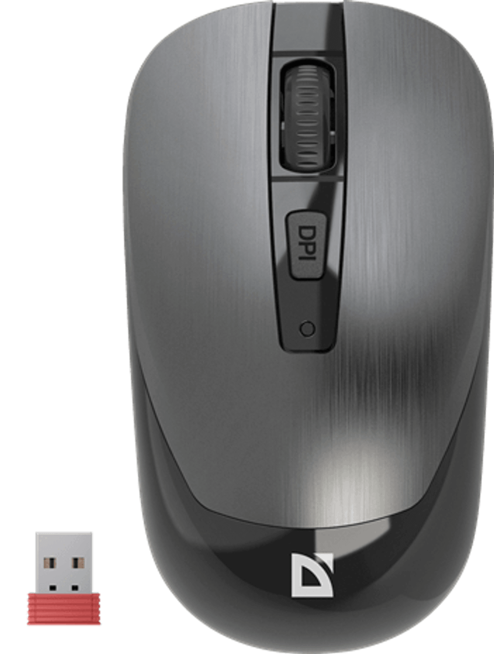 Мышь беспроводная Defender Wave MM-995 серый