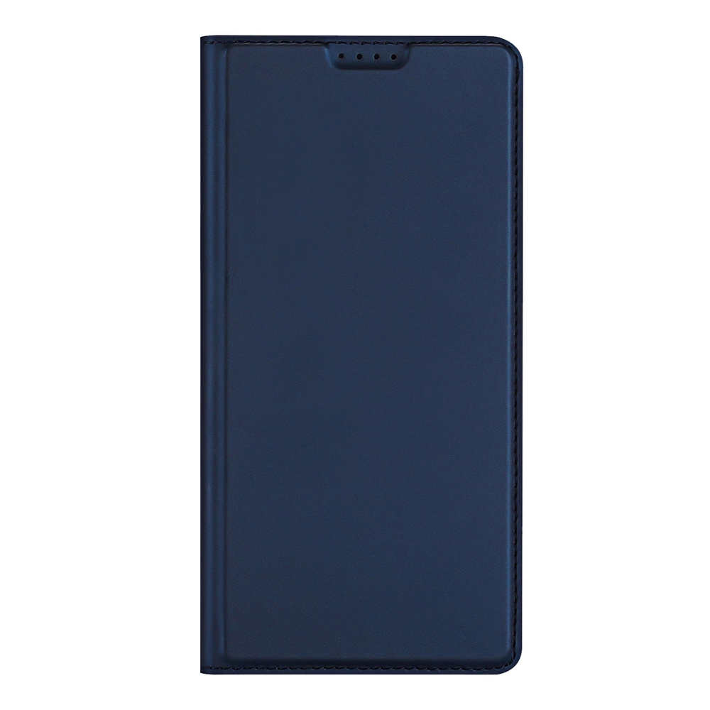 Чехол книжка из PU кожи синего цвета для Xiaomi 17 Pro Max, серия Skin Pro Series от Dux Ducis