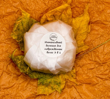 Твёрдый бальзам для волос