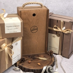 Подарочный ящик "Розовый вечер"