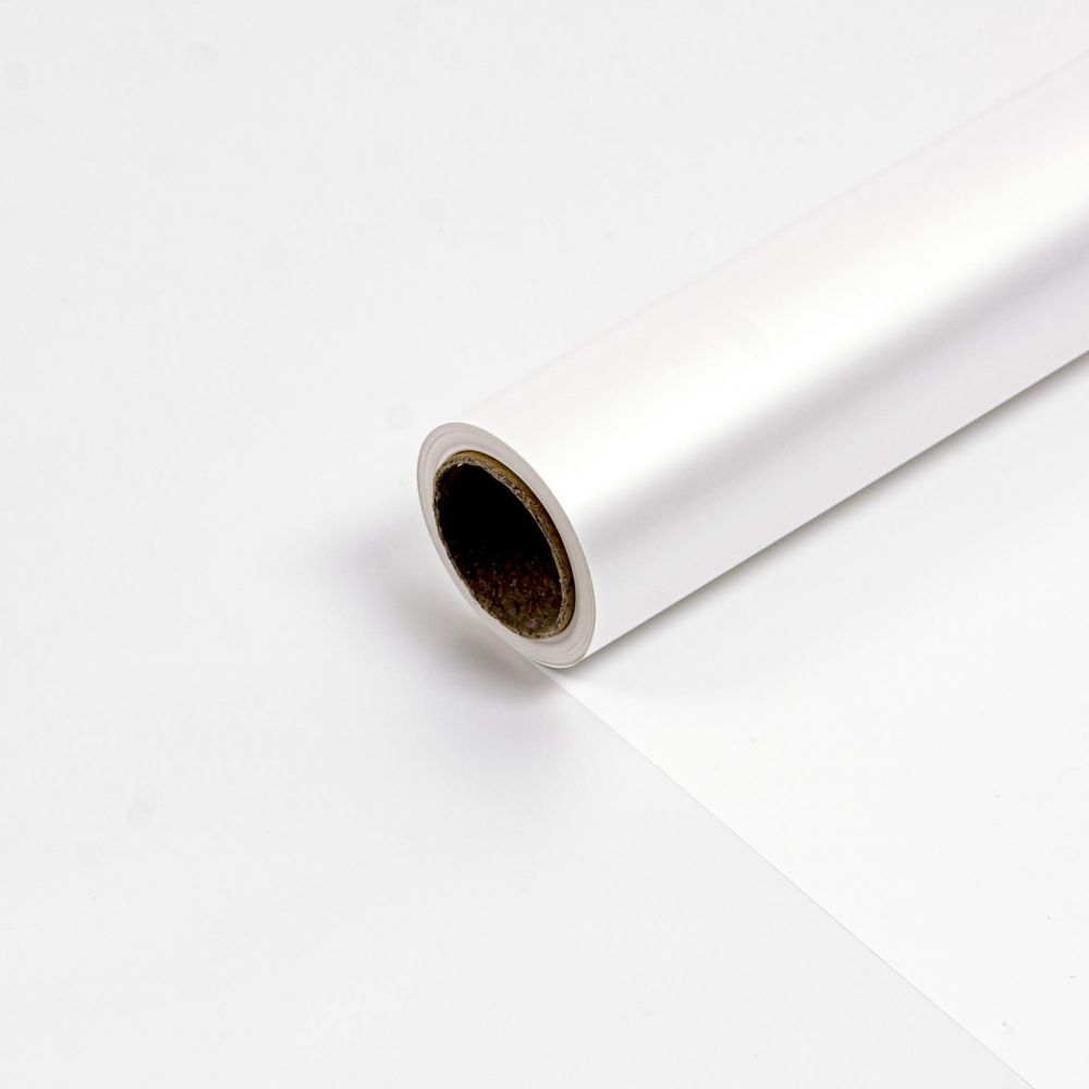 Пленка перламутр 58см*10м БЕЛЫЙ