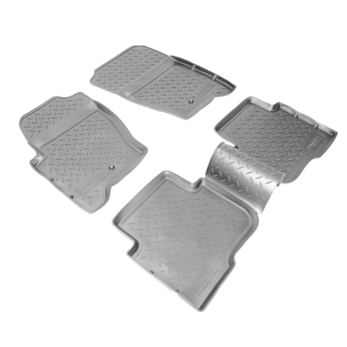 Ковры в салон Norplast/Unidec для Land Rover Discovery III (2005-2010), Серый, арт.NPL-Po-46-05-G